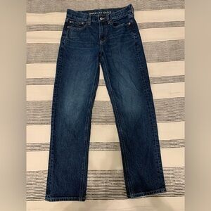 American Eagle High Waisted Straight Leg Jeans